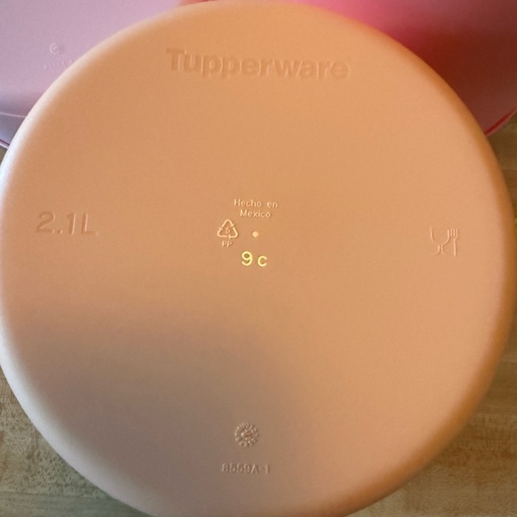 TUPPERWARE ROUND 3 PIECE SET - Picture 6 of 7